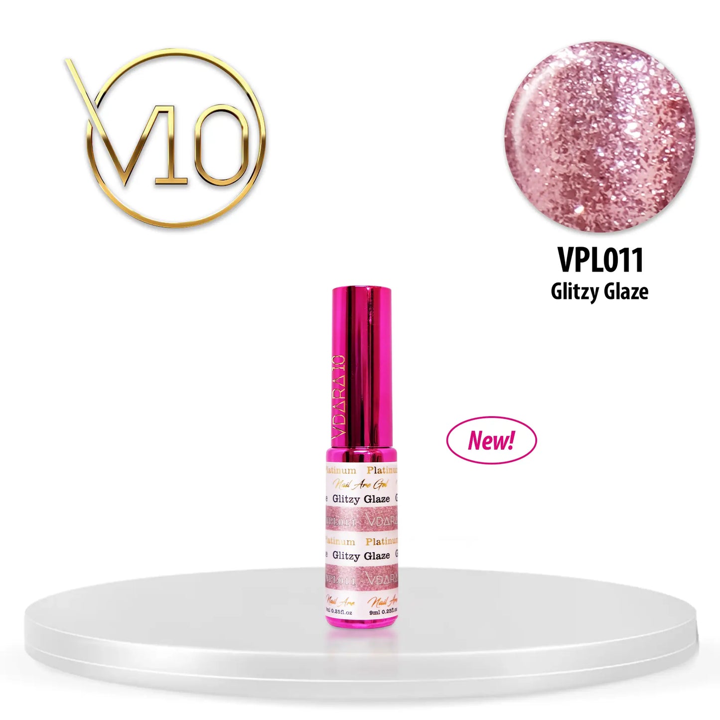 Platinum Liner - VPL011 Glitzy Glaze
